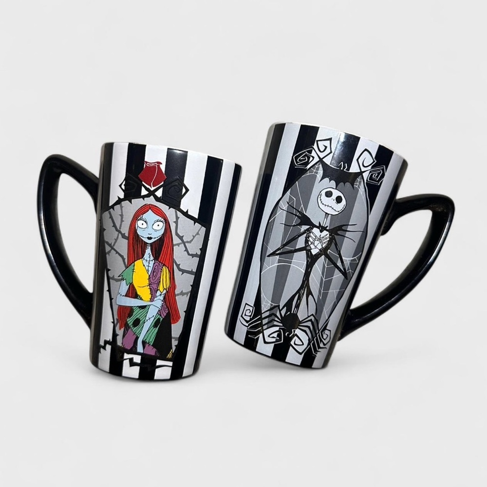 The Nightmare Before Christmas glass cups